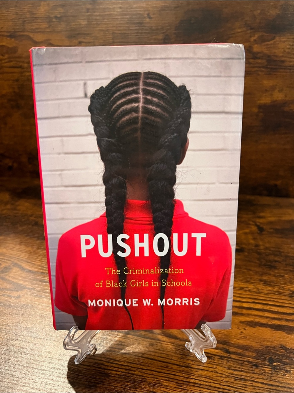 Pushout by Monique W. Morris Hardcover Book